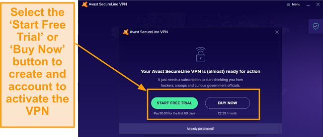 what is avast secureline vpn.