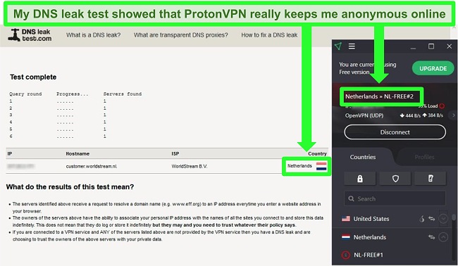 does protonvpn keep logs