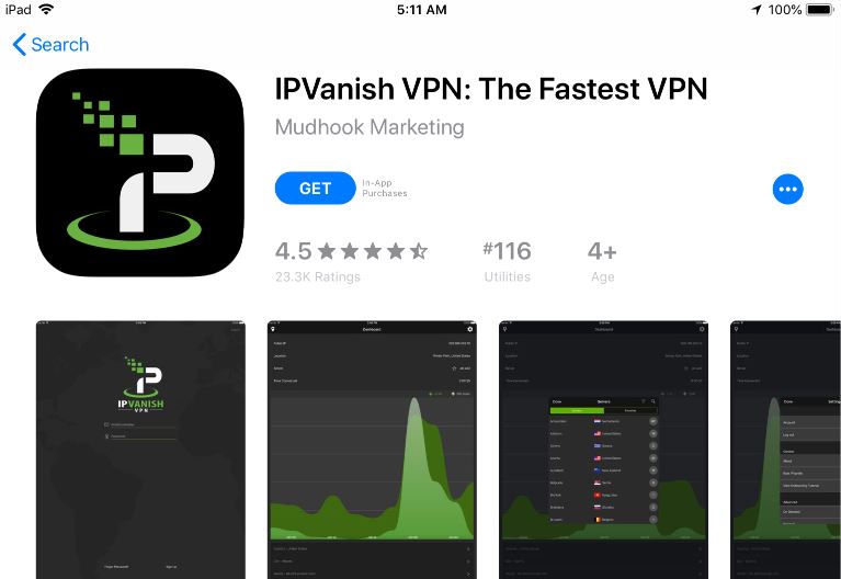 free ipvanish app