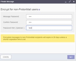 protonmail to gmail encryption