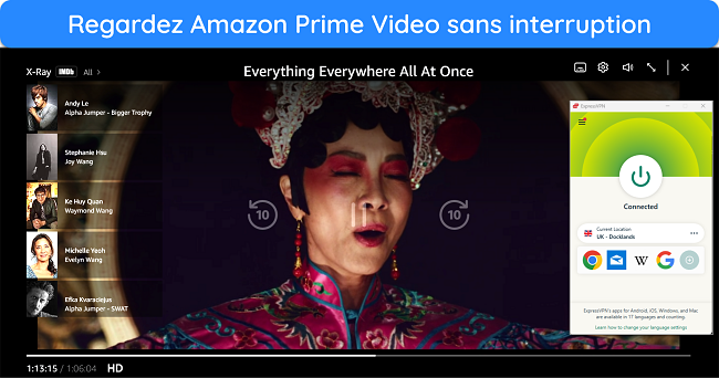 image d'Amazon Prime Video diffusant 