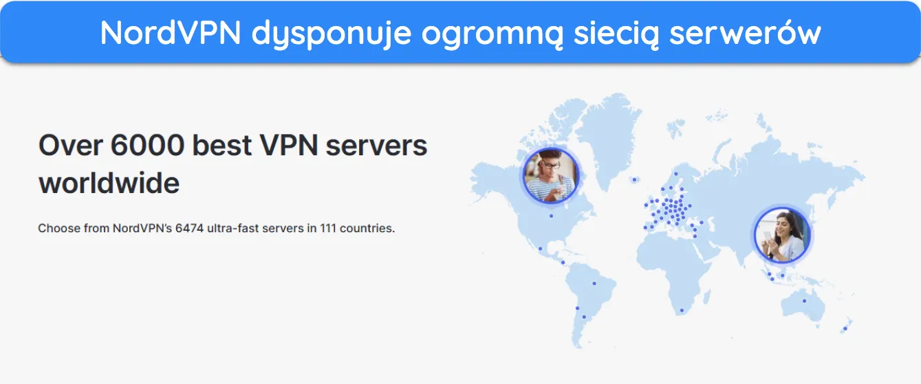 Zrzut ekranu pokazujący, jak serwery specjalistyczne NordVPN są łatwo dostępne w aplikacji.