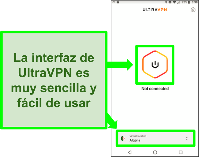 ultravpn-review-facilidad-de-configuración-e-instalación-interfaz-móvil-intuitiva