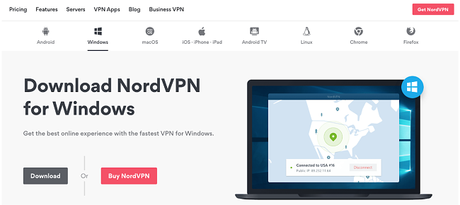 nordvpn free download windows