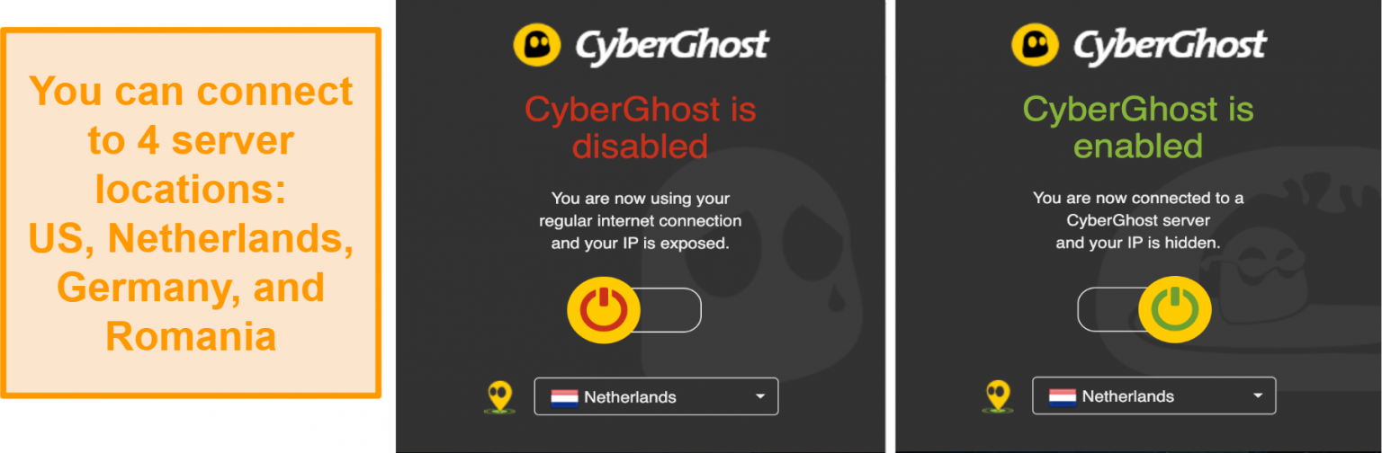 cyberghost extensions