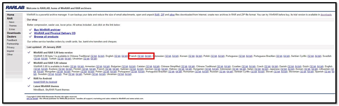 Winrar Derniere Version 2020 Telechargement Gratuit Avis