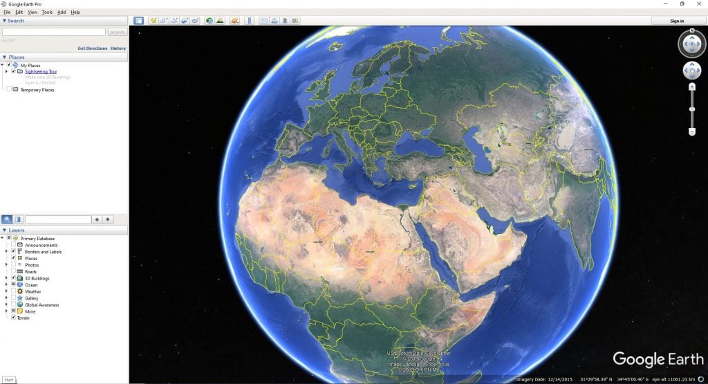 google earth 2020