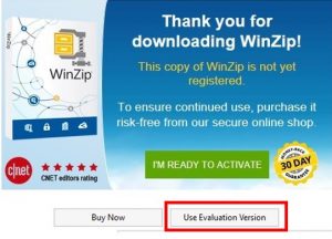 what is the yearly fee for winzip download
