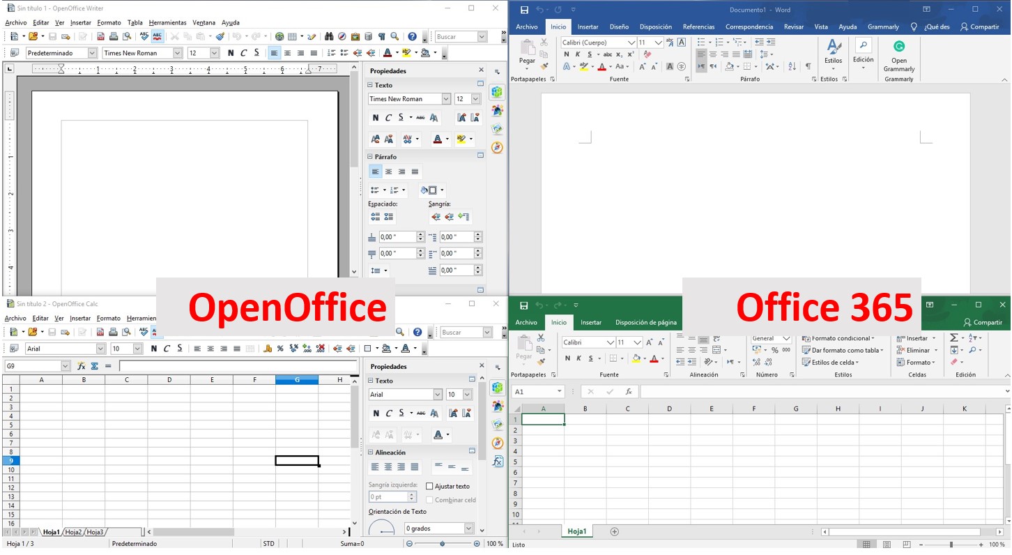 openoffice vs.microsoft office