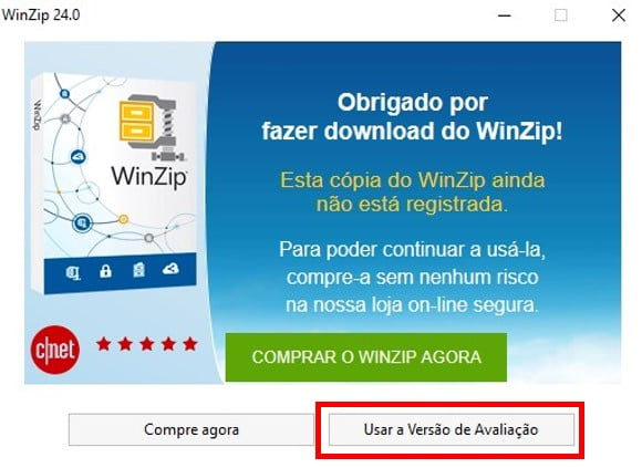 free evaluation winzip download