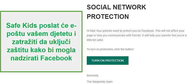 Praćenje društvenih mreža Safe Kids