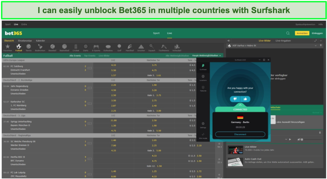 How To Access Bet365 Abroad Us Etc With A Vpn In 21