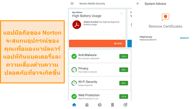 norton mobile security login
