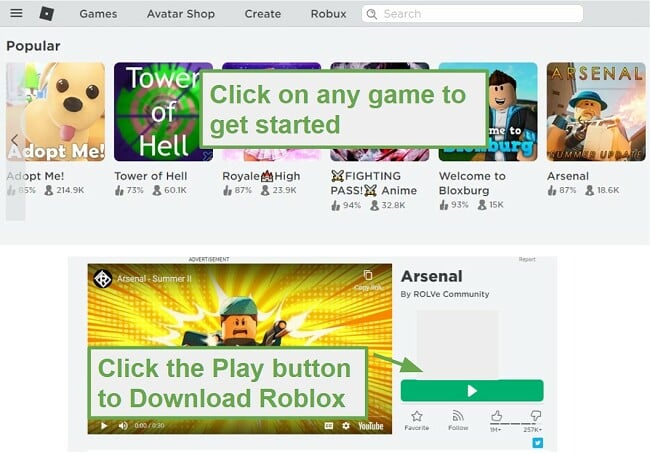Roblox Download For Free 2021 Latest Version - web roblox download