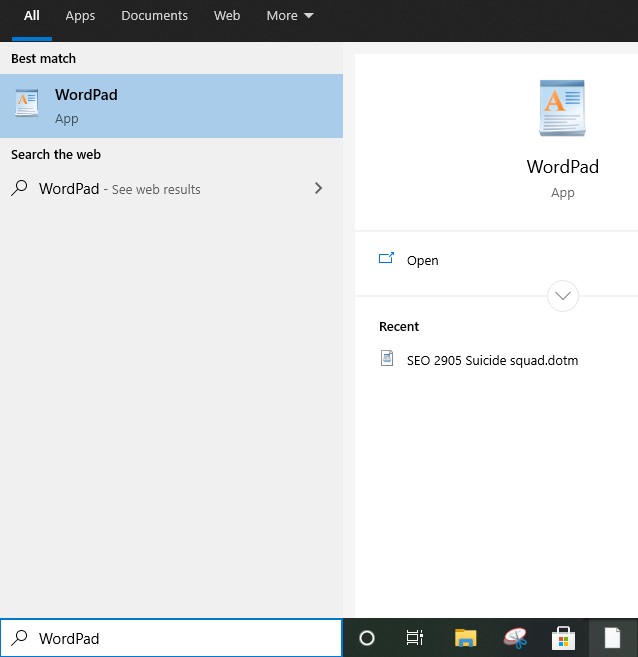 Wordpad App For Windows 10 Chippilot