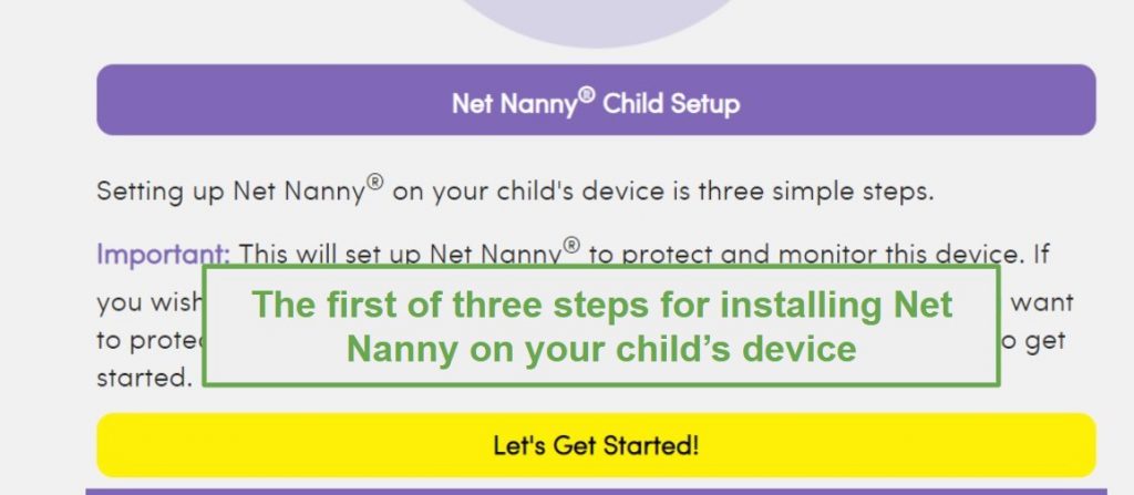 net nanny missing extension