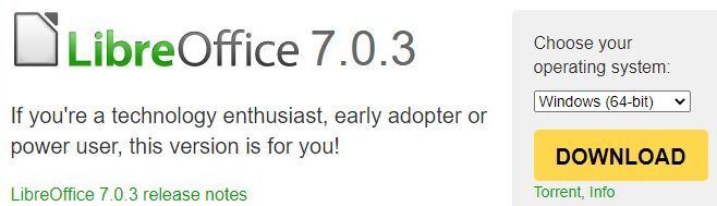 download the new for ios LibreOffice 7.6.1