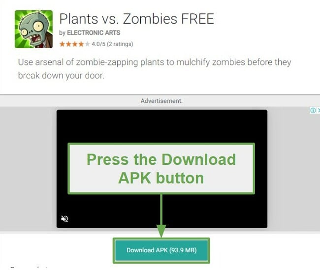 plants vs zombies for pc