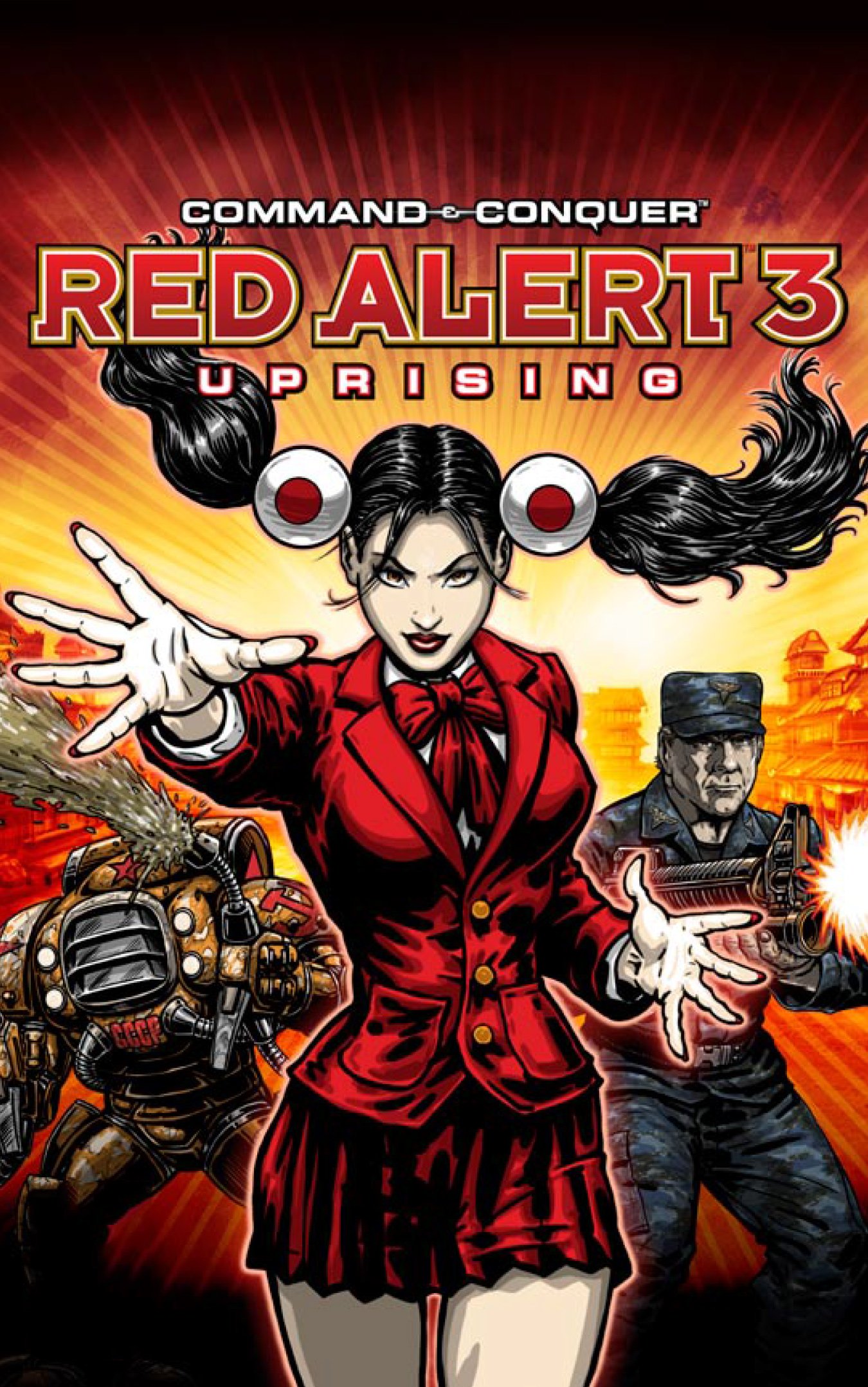Command And Conquer Red Alert 3 Uprising Gen Packart Logo 