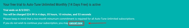 autotune free trial
