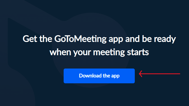 download goto meeting
