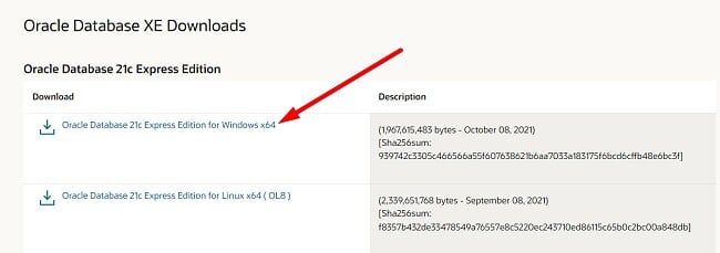 Oracle Database Express XE Download for Free - 2023 Latest Version