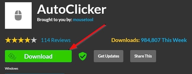PG Auto clicker - Free Download