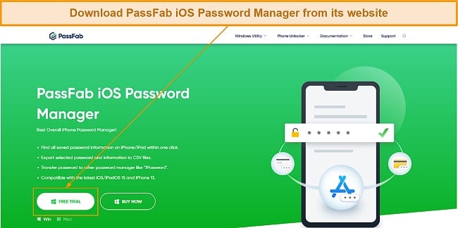 PassFab iOS Password Manager Windows app download