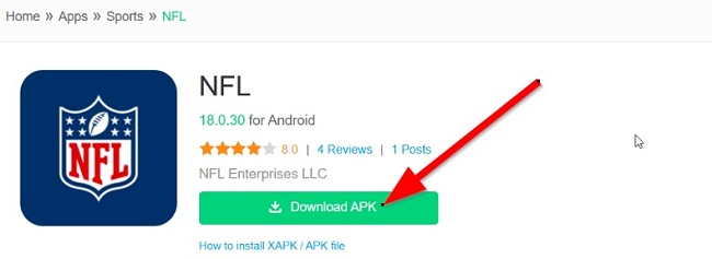 NFL APK Download for Android Free