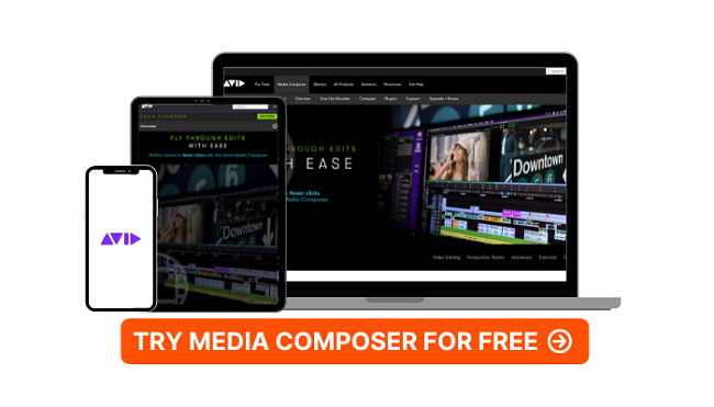 Avid Media Composer General UI Screenshot (Clean)