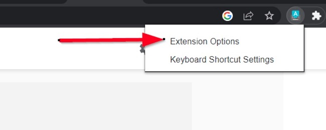google input tools extension