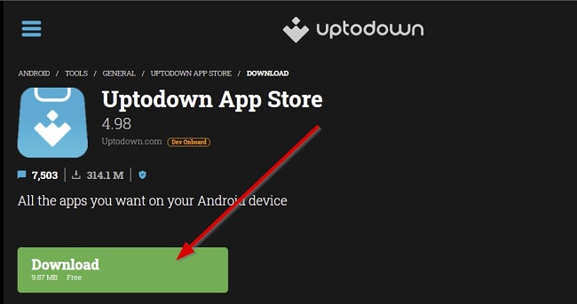uptodown for ios
