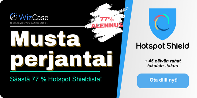 Hotspot Shield Mustan perjantain kuponki 2023