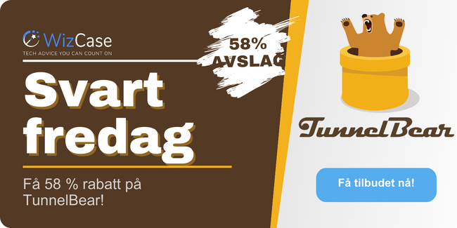 TunnelBear Svart fredag-kupong 2023