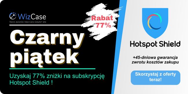 Kupon Hotspot Shield na Czarny piątek 2023