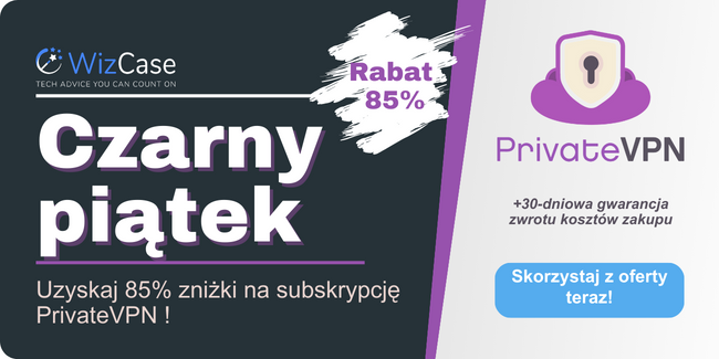 Kupon PrivateVPN na Czarny piątek 2023