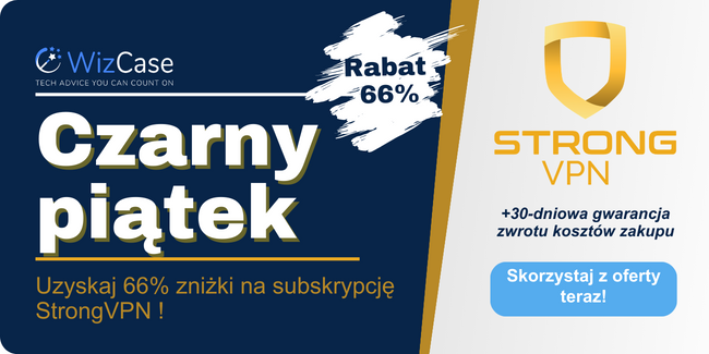 Kupon StrongVPN na Czarny piątek 2023