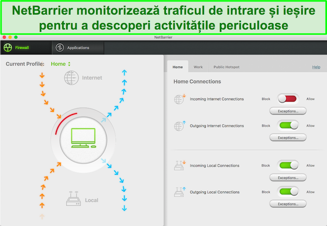 Intego arată NetBarrier care protejează computerul utilizatorului