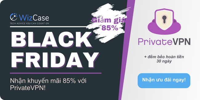 Phiếu giảm giá PrivateVPN Black Friday 2023