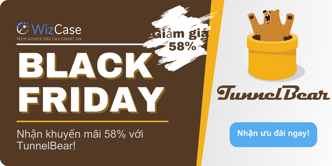 Phiếu giảm giá TunnelBear Black Friday 2023