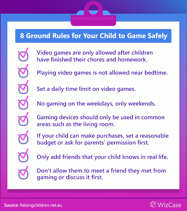 8 ground rules to help your child game safely