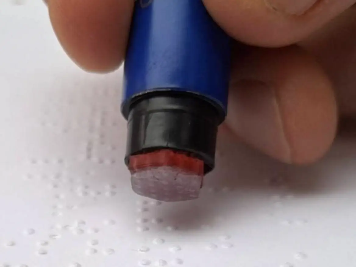 Braille-Tip, A Pen To Address Declining Braille Literacy