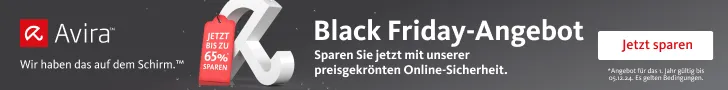 Avira Black Friday Angebot