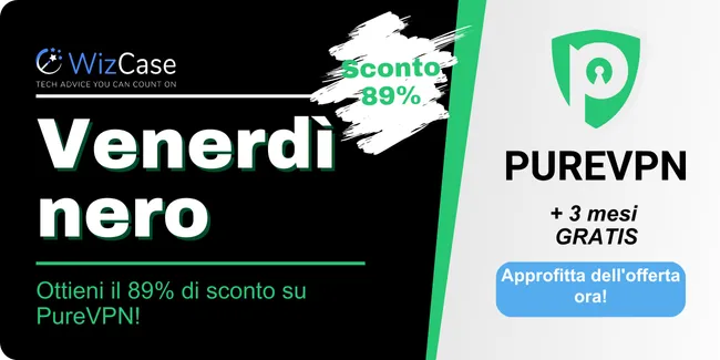 Coupon PureVPN per il Black Friday 2023