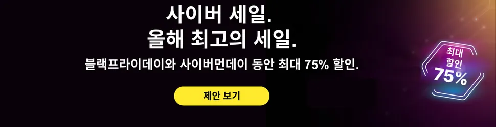 노턴 블랙 프라이데이 2024 쿠폰 배너