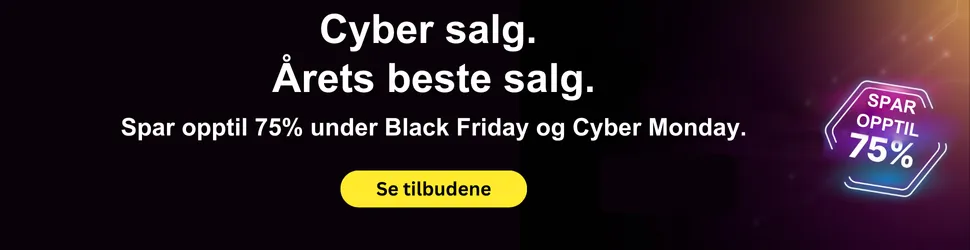 Norton Black Friday 2024 kupongbanner