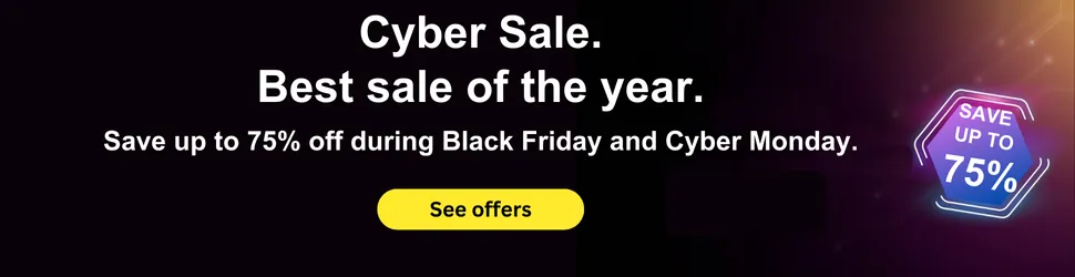 Norton Black Friday 2024 coupon banner