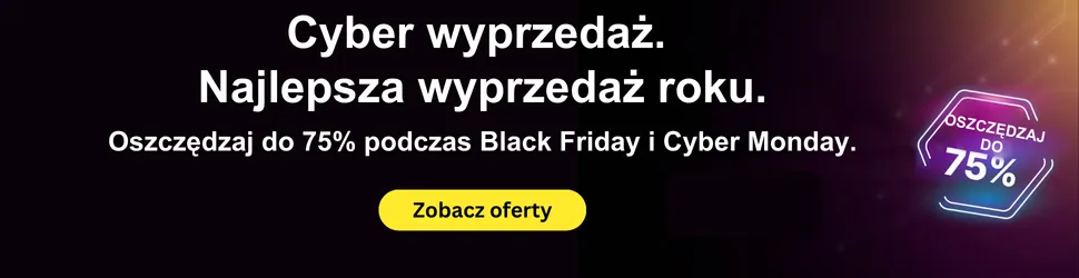 Baner kuponu Norton Black Friday 2024