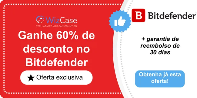 Banner principal de cupom do Bitdefender 2024