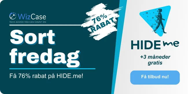 hide.me Black Friday 2024 kuponbanner